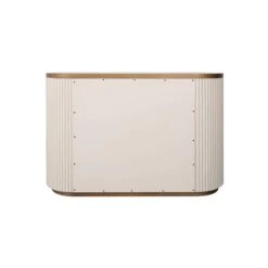 Serenity White Reeded 2 Door Sideboard -Housing Units Furniture Store de1b096833c5a9873bf3065854aa2fef