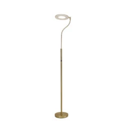 Giro Satin Gold USB 2 Light Floor Lamp -Housing Units Furniture Store de42a8777731d09ded609fb4b445d25e 1