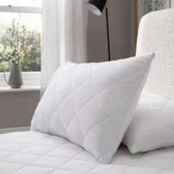 The Fine Bedding Company Anti Allergy Pillow Protector Pair