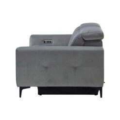 Frascati Misty Grey Fabric Power Recliner Loveseat 13 Frascati Misty Grey Fabric Power Recliner Loveseat -Housing Units Furniture Store de9a5438cae291d633be3d153194c87b