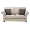 Lucinda Natural Chenille Fabric 2 Seater Sofa