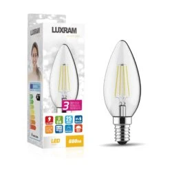 Classic 5.5W Warm White E14 LED Candle Bulb