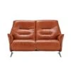 Primo Leather 2 Seater Manual Recliner Sofa