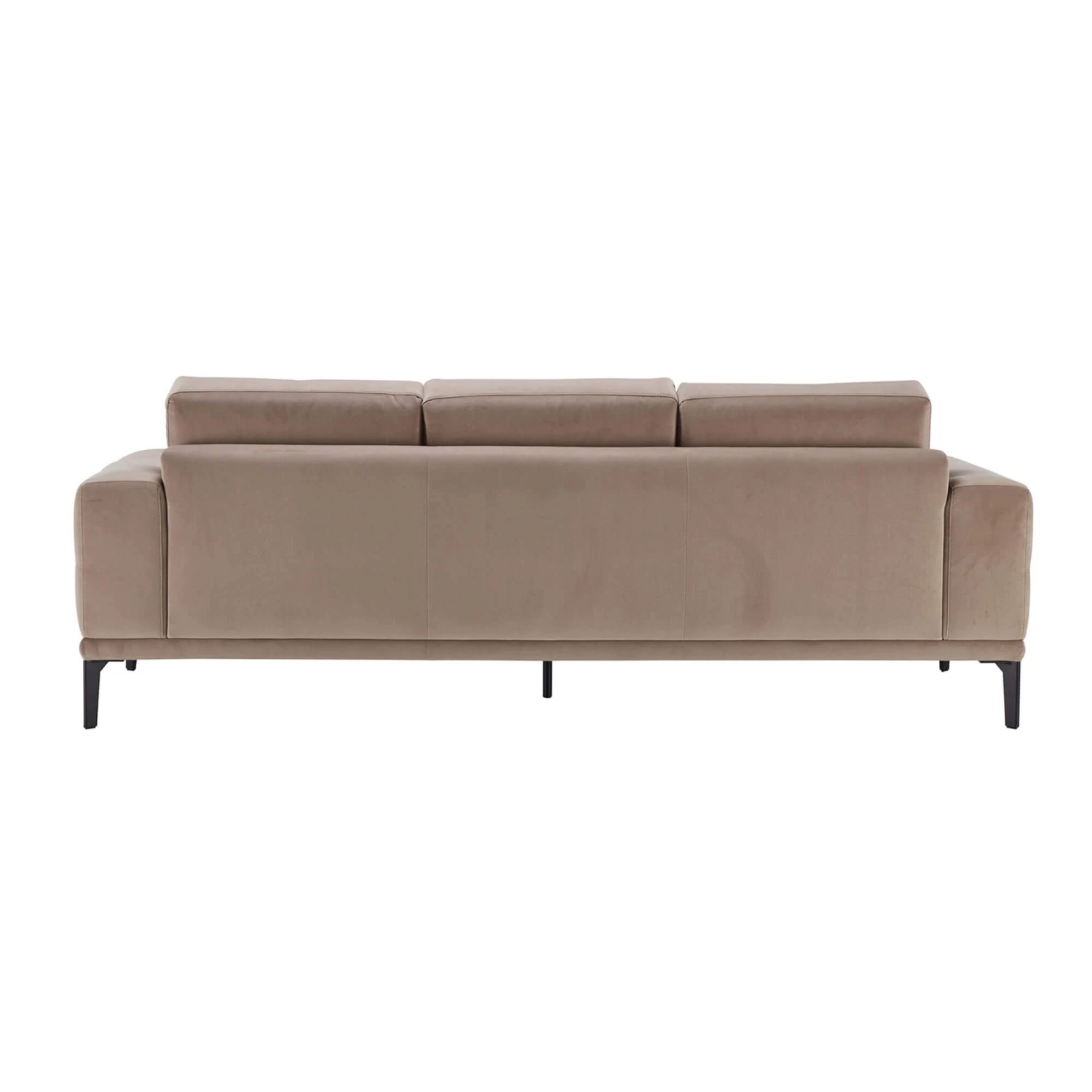 Natuzzi Editions Toledo Beige Fabric 3 Seater Sofa 4 Natuzzi Editions Toledo Beige Fabric 3 Seater Sofa - Image 4