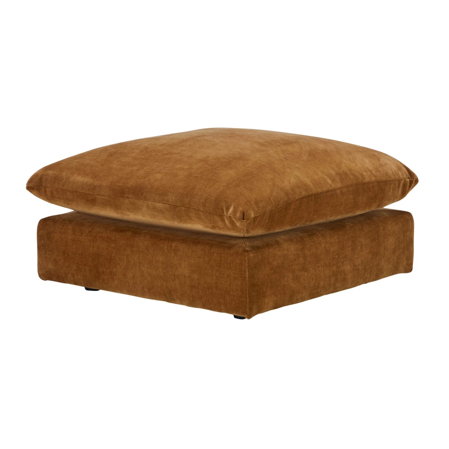 Sabrina Dusk Cinnamon Fabric Footstool 3 Sabrina Dusk Cinnamon Fabric Footstool - Image 3