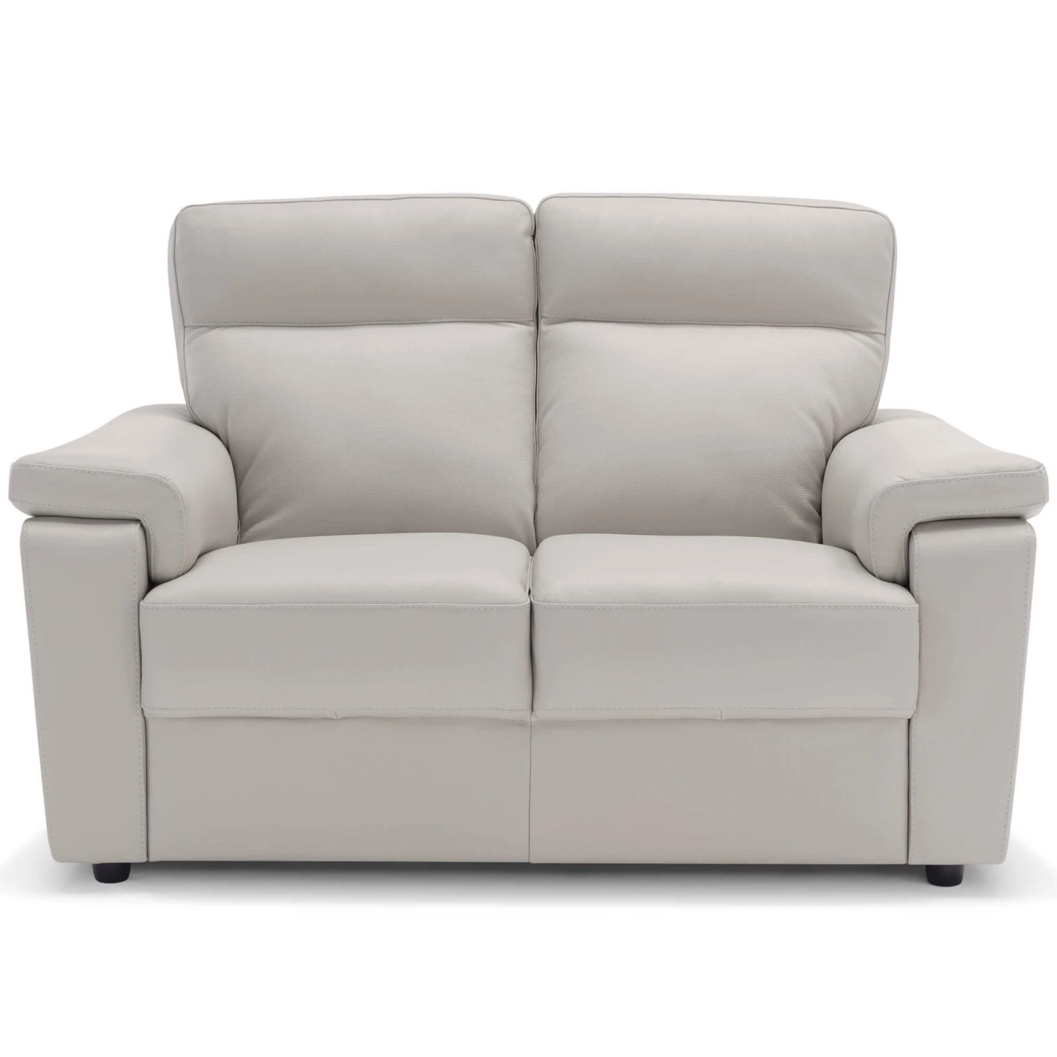 Avalino Stone Leather 2 Seater Sofa 1 Avalino Stone Leather 2 Seater Sofa