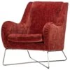 Whitney Accent Chair In Paprika