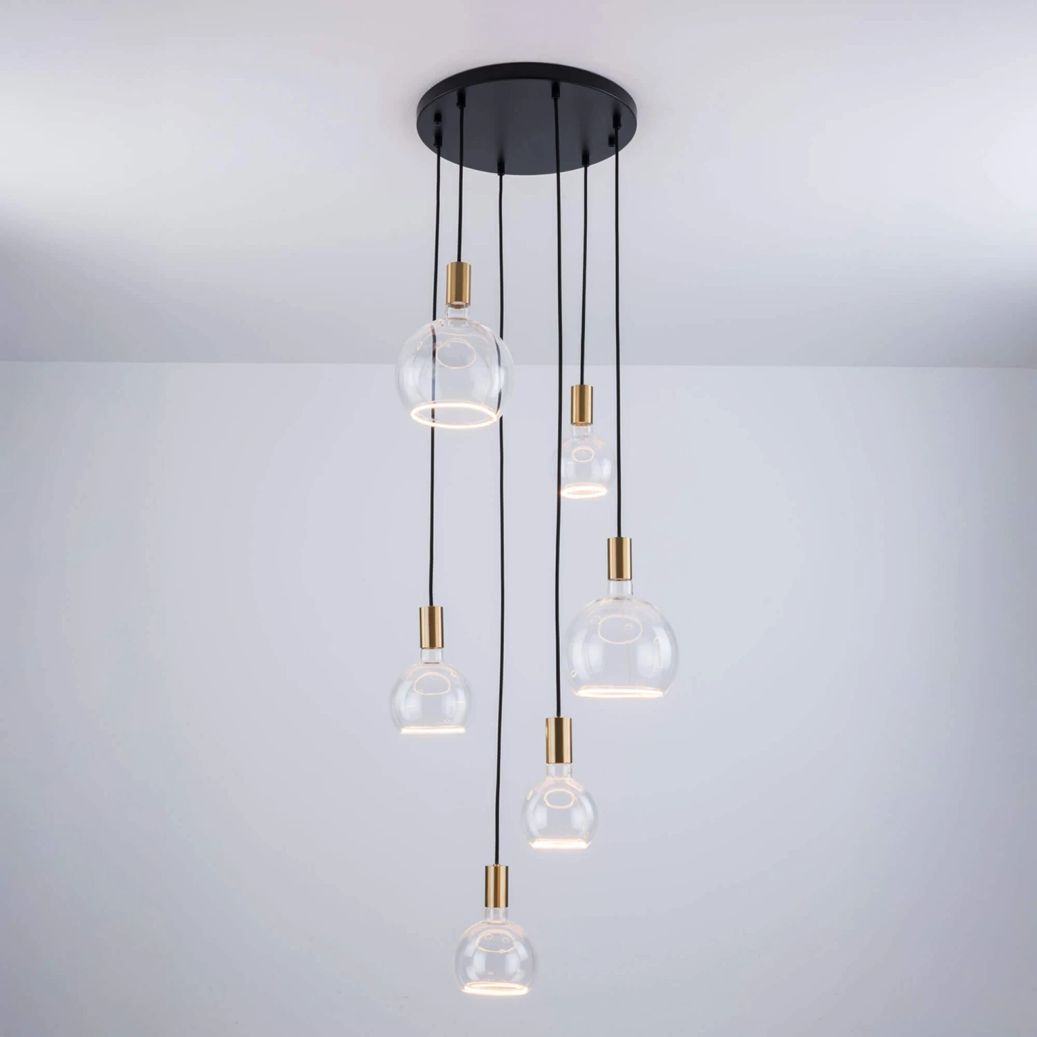 Aura Gold 6 Light Ceiling Plate 1 Aura Gold 6 Light Ceiling Plate