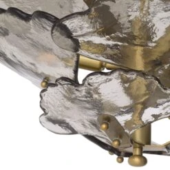 Eichholtz Florina Antique Brass & Smoked Glass 9 Light Chandelier -Housing Units Furniture Store e5036fc8d90e897cbf5d4722f1241159 1