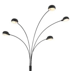 Lounge Black 5 Arm LED Floor Lamp -Housing Units Furniture Store e51afaf074950f60562519f64d171203