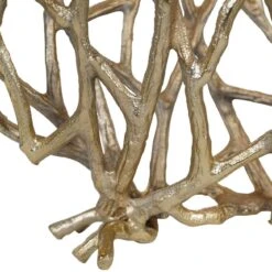 Twig Gold Sculpture Disc Vase -Housing Units Furniture Store e56f2ba6a6ba59169068658dda31e172