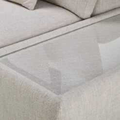 Naxos Large Tyne Natural Fabric Open End Left Arm Corner Group With Rectangular Table -Housing Units Furniture Store e771184af3406817b6758b0302737fd3