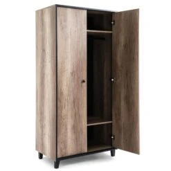 BabyStyle Montana Oak Double Wardrobe 14 BabyStyle Montana Oak Double Wardrobe -Housing Units Furniture Store e7e8c079023d8bae45fe44f1e53cfa0f 1