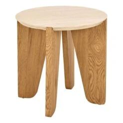 Dansgard Travertine-Effect Oak Side Table -Housing Units Furniture Store e7ec4ccbca0c8bb1f4bd7d402221cd4b