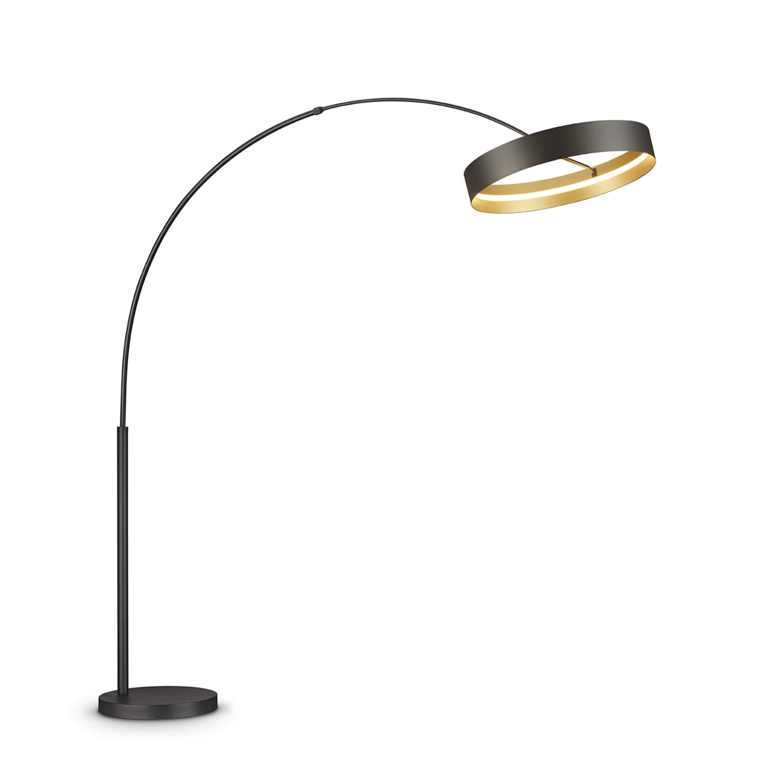 Boucle Graphite Overreach Floor Lamp 1 Boucle Graphite Overreach Floor Lamp