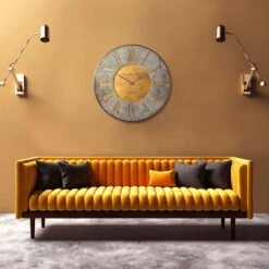 Thomas Kent Florentine Star Grand Wall Clock