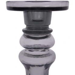 Libra Vitrum 35cm Glass Candle Holder -Housing Units Furniture Store e84509f119f829a5c45ce628f397aa7b