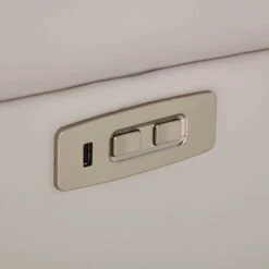 G Plan Seattle Capri Chalk Leather 3 Seater Double Power Recliner Sofa -Housing Units Furniture Store e9622f6ed60d460ca2762941ed741bf3