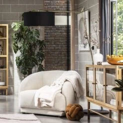 Angle Extra Large Brass Floor Lamp