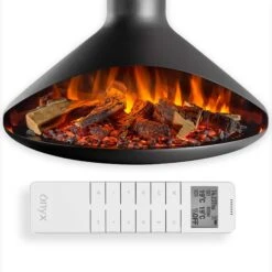 Onyx Orbit Black Suspended Fire -Housing Units Furniture Store ea3abc039310688c2b585a5f6a9c57e1