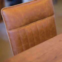 Harrington Oak 200cm Dining Table & 6 Clarence Tan Chairs 13 Harrington Oak 200cm Dining Table & 6 Clarence Tan Chairs -Housing Units Furniture Store eb533c016c78657c950c79677c995bcf 1