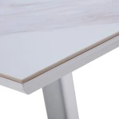 Serena 135cm White Ceramic Dining Table 12 Serena 135cm White Ceramic Dining Table -Housing Units Furniture Store ed65ced85d32380a2b342ac7270c124f
