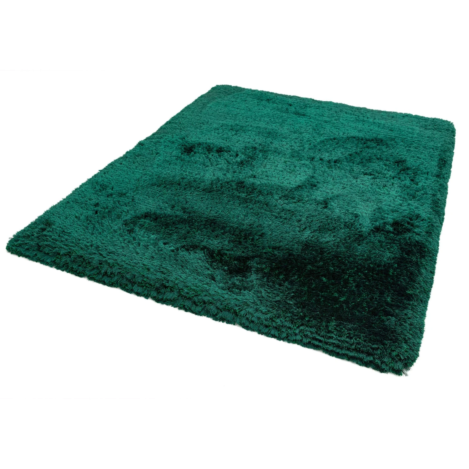 Plush Shaggy Emerald 140cm X 200cm Rug 3 Plush Shaggy Emerald 140cm X 200cm Rug - Image 3