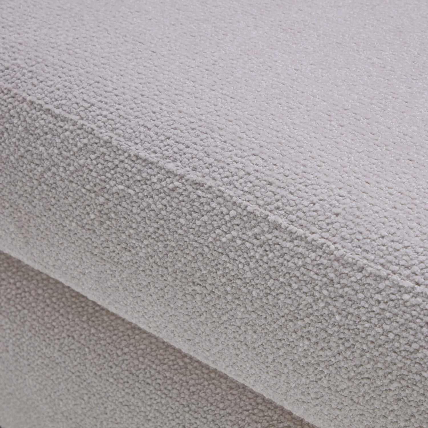 Julietta Mikah Daisy Cream Fabric Left Hand Corner Chaise Sofa 4 Julietta Mikah Daisy Cream Fabric Left Hand Corner Chaise Sofa - Image 4