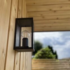 Jama Graphite Black Outdoor Wall Light -Housing Units Furniture Store efd9ef917c4b2dfd2025c0e3c939aef9