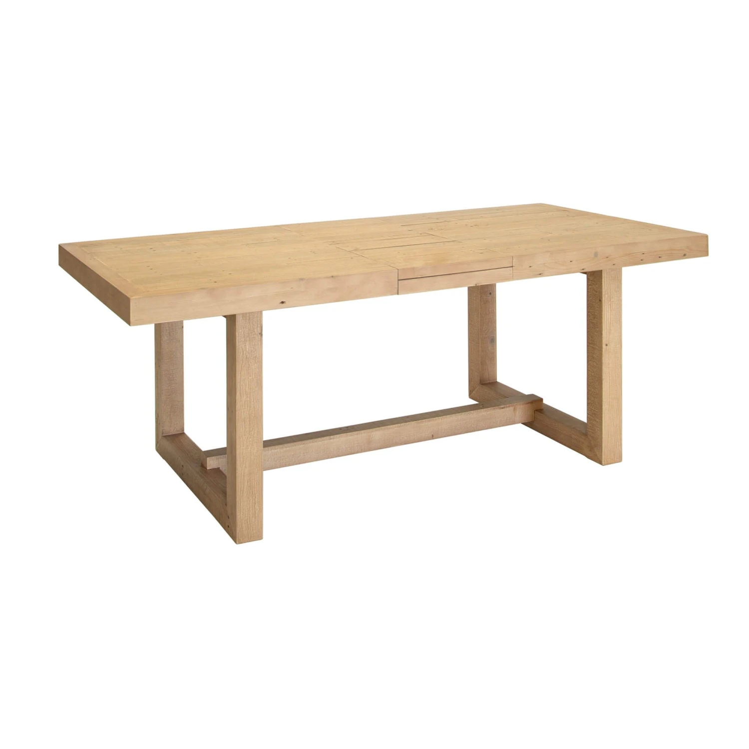 Orion 160cm Reclaimed Wood Extending Dining Table 2 Orion 160cm Reclaimed Wood Extending Dining Table - Image 2