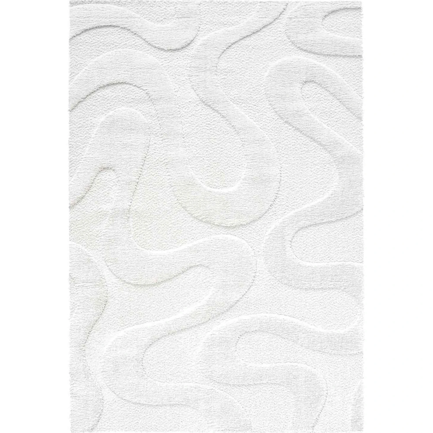 Cleo Wave Cream Textured Rug Collection 1 Cleo Wave Cream Textured Rug Collection