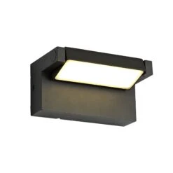 Lord Graphite Black Outdoor Adjustable Wall Light