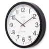 Kempston Black Wall Clock