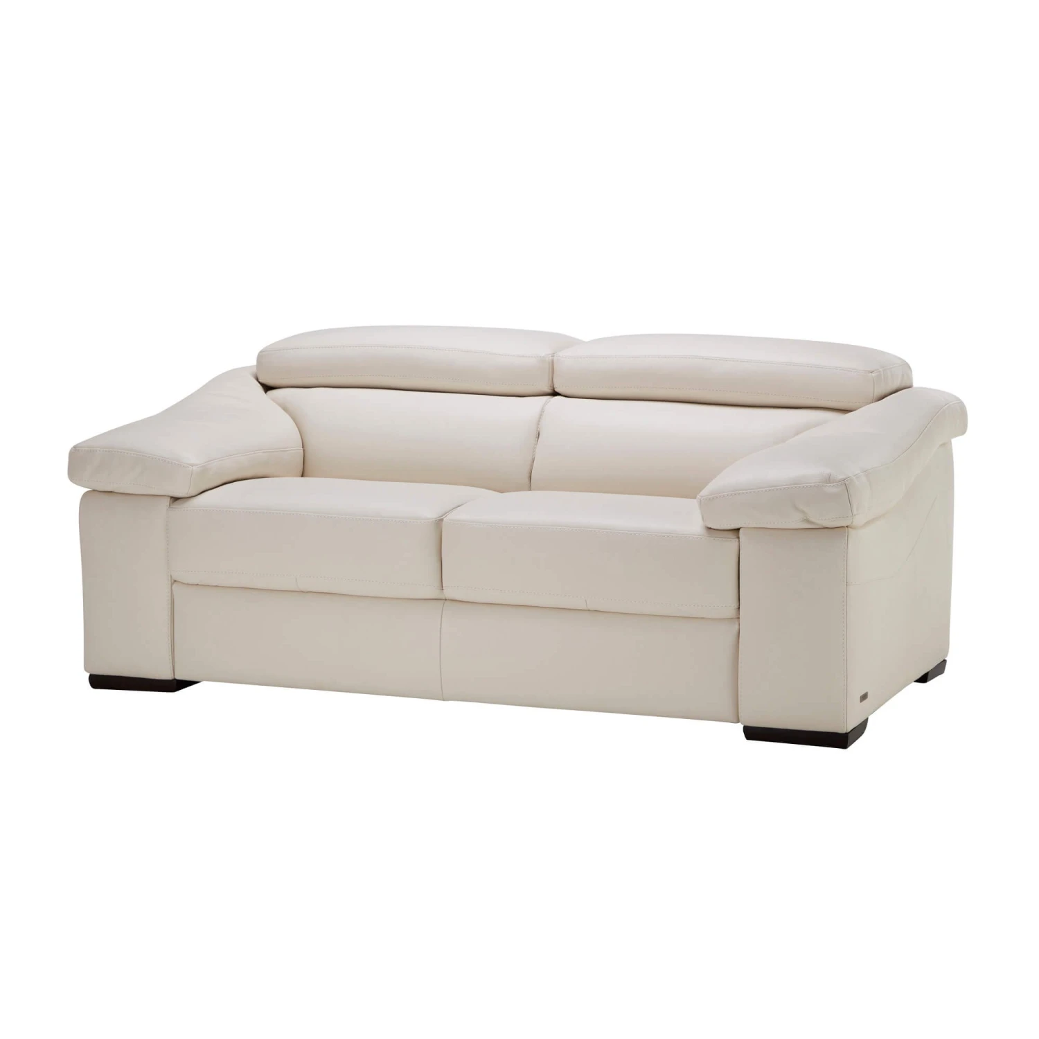 Natuzzi Gioia Dream White Leather Loveseat 2 Natuzzi Gioia Dream White Leather Loveseat - Image 2