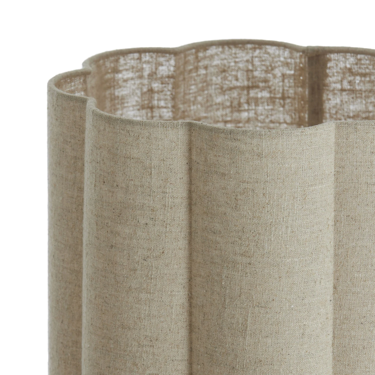 Daisy Cream Floor Lamp With Natural Shade 6 Daisy Cream Floor Lamp With Natural Shade - Image 6