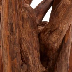 Java Teak 130cm Round Dining Table With 4 Eros Beige Dining Chairs -Housing Units Furniture Store f444d7ef0ab53758d955a0d8256f3a34