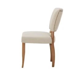 Narva Polished Brown Dining Table With 4 Flora Mink Dining Chairs -Housing Units Furniture Store f53a4d04efe63b9e41eb86266f4c3ede