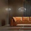 Charm Nickel Floor Lamp
