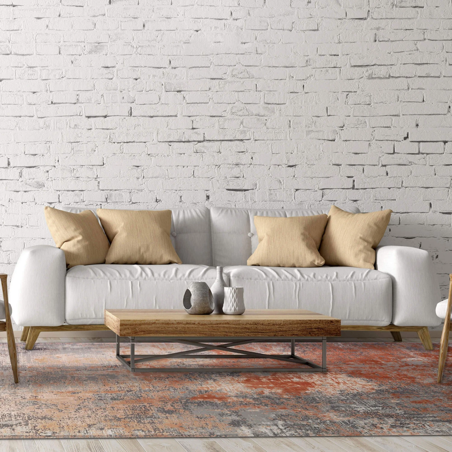 Toros Ombre Terracotta 240cm X 340cm Rug 1 Toros Ombre Terracotta 240cm X 340cm Rug