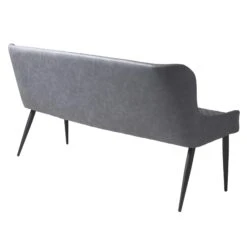 Toby Grey Faux Leather Dining Sofa Bench -Housing Units Furniture Store f7aad648a7377d70055e6134389707ea