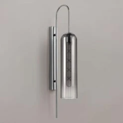 Ariah Nickel & Smoke Fade Curved Wall Light -Housing Units Furniture Store f7fcc5dc41c35148835af15298d0dbd4