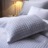 Belledorm Crompton White Quilted Cushion
