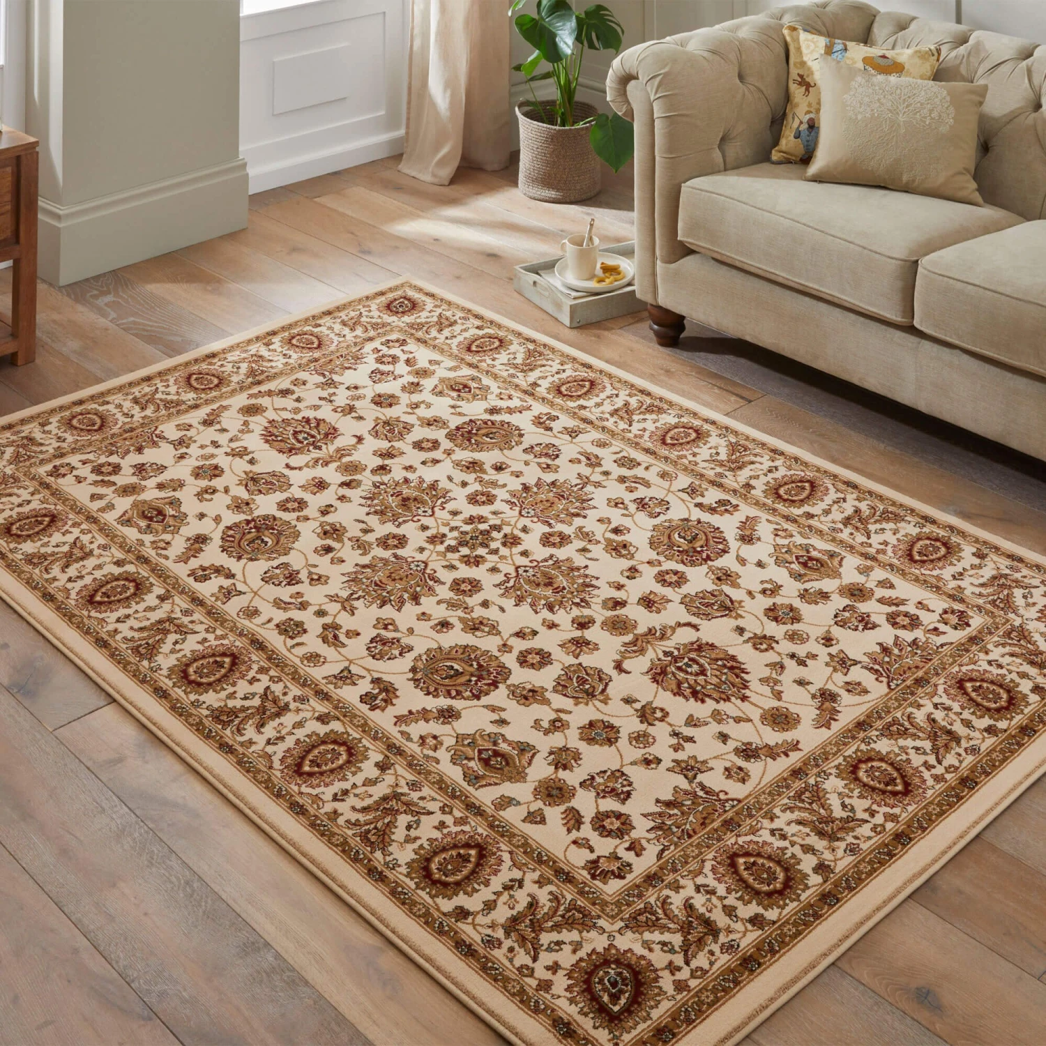 Grand Heritage Cream 160cm X 230cm Rug 1 Grand Heritage Cream 160cm X 230cm Rug