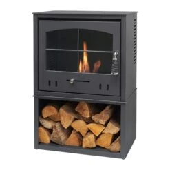 OKO S4 Bioethanol Stove With Log Store 6 OKO S4 Bioethanol Stove With Log Store -Housing Units Furniture Store f9dad42f895493c11a8a18adf932d1cd 1