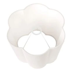Posy White Tapered Scalloped Lamp Shade Collection -Housing Units Furniture Store fa5547472fb26af950d79204331ed482