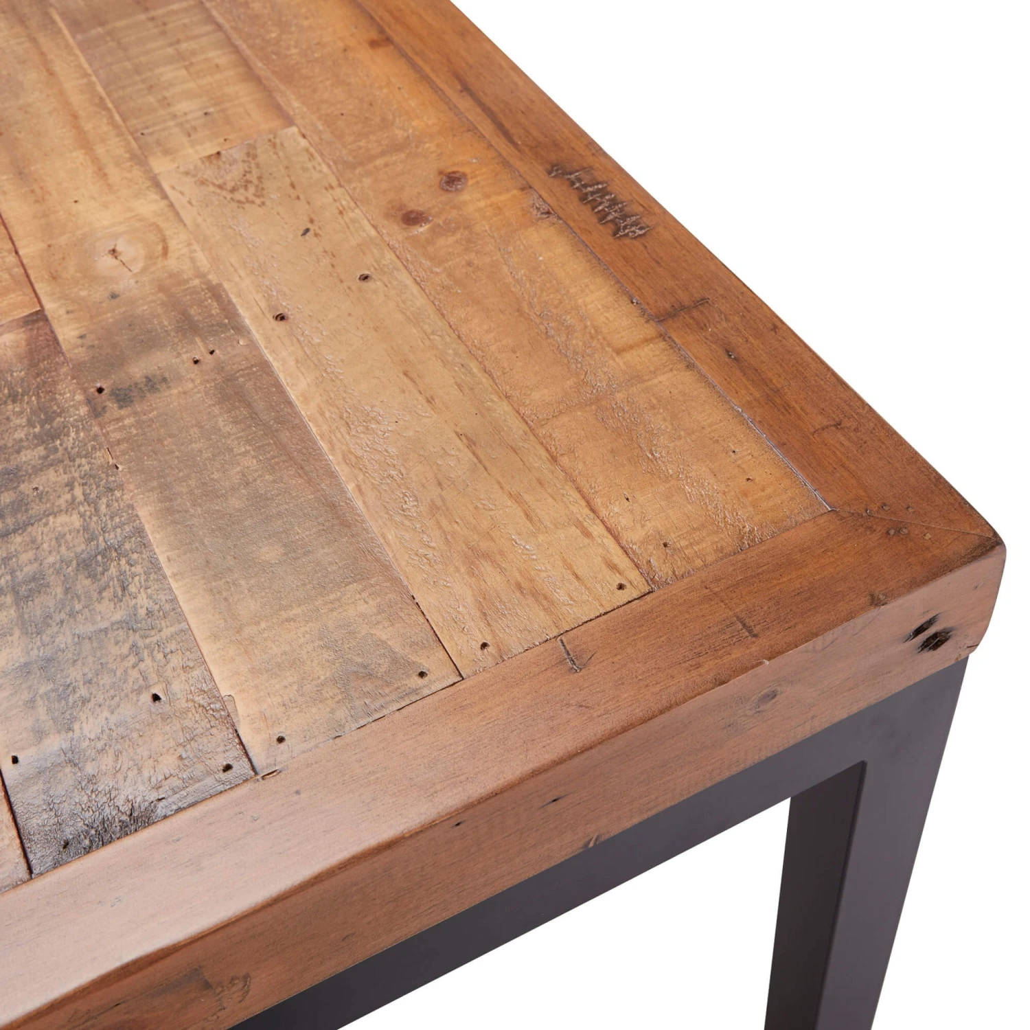 Malmo Reclaimed Timber 120cm Rectangular Bar Table 6 Malmo Reclaimed Timber 120cm Rectangular Bar Table - Image 6