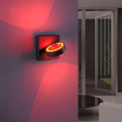 Oeil Anthracite RGB Smart Home Wall Light