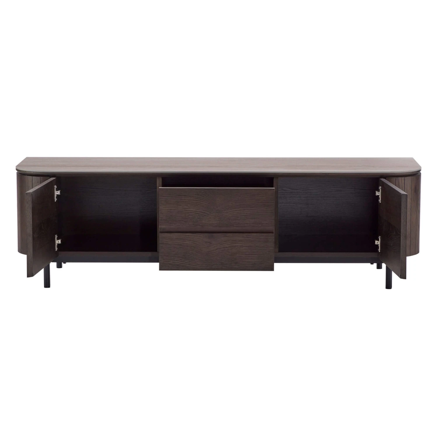 Belfort 160cm Brown TV Unit 4 Belfort 160cm Brown TV Unit - Image 4