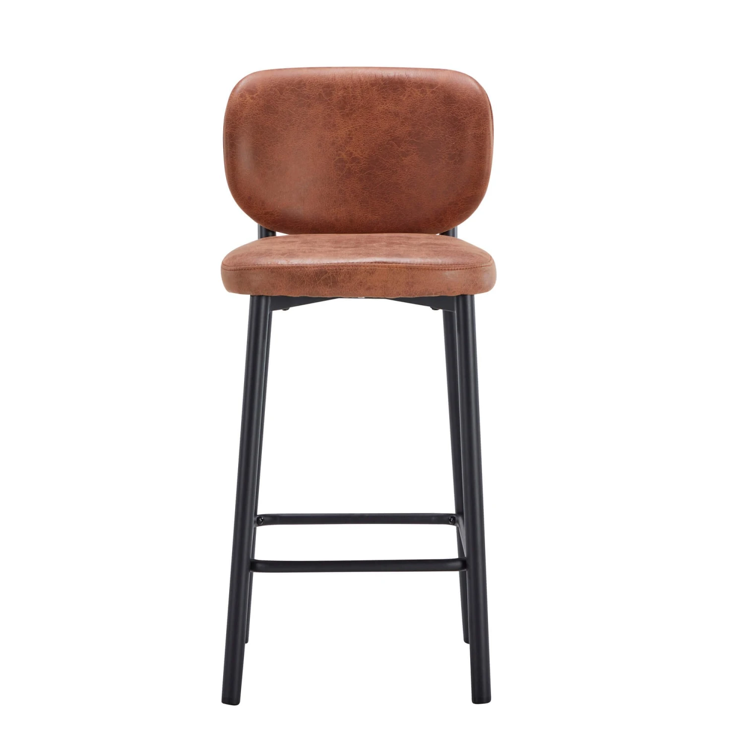 Sofia Tan Faux Leather Counter Bar Stool 2 Sofia Tan Faux Leather Counter Bar Stool - Image 2