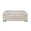 Natuzzi Gioia Dream White Leather Loveseat
